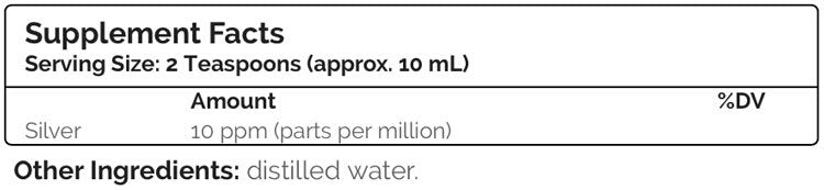 Ingredients and nutritional facts