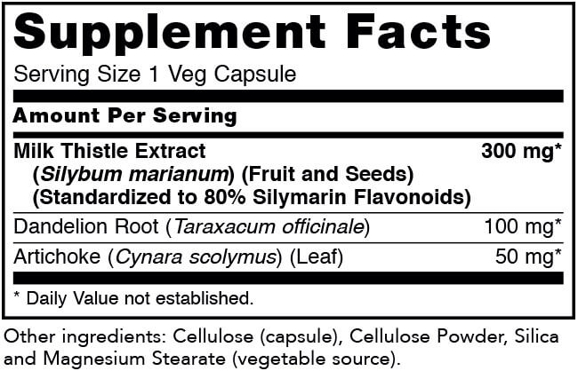 Ingredients and nutritional facts