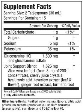 Ingredients and nutritional facts