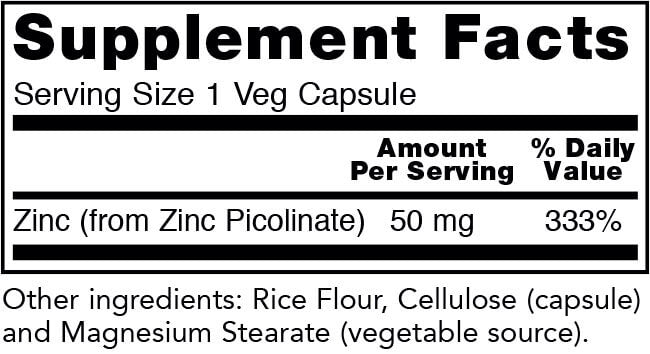 Ingredients and nutritional facts