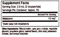 Ingredients and nutritional facts