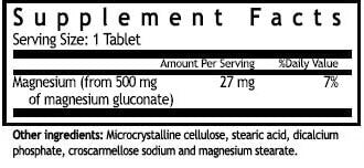 Ingredients and nutritional facts