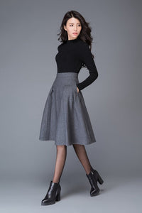 women Wool Skirt