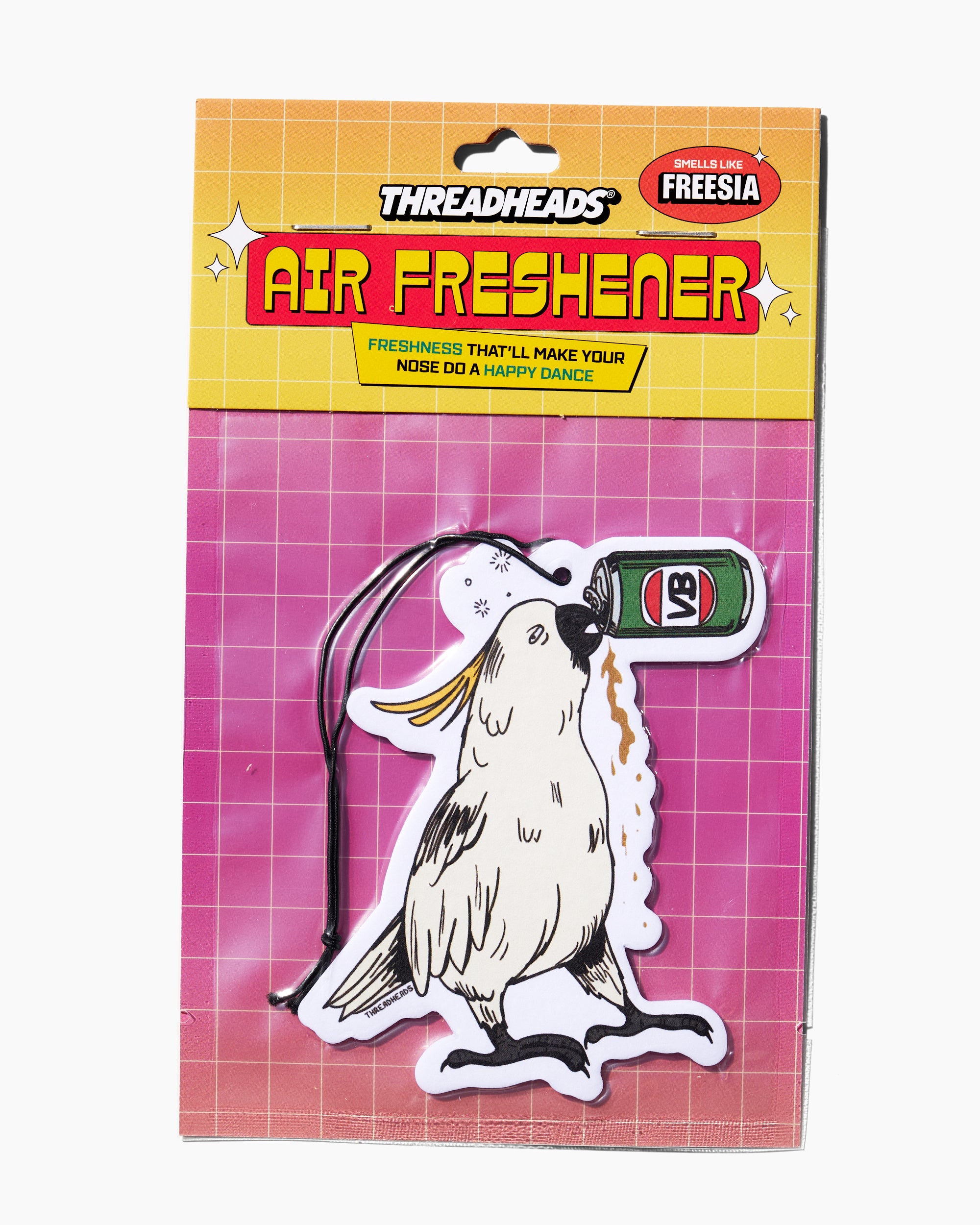 Cockatoo Beer Air Freshener