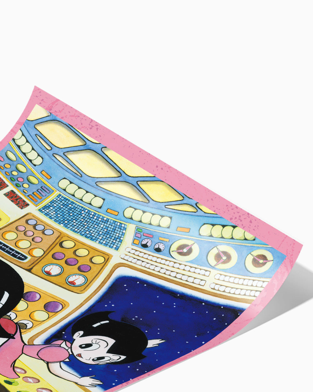 Astro Boy Space Shuttle Art Print