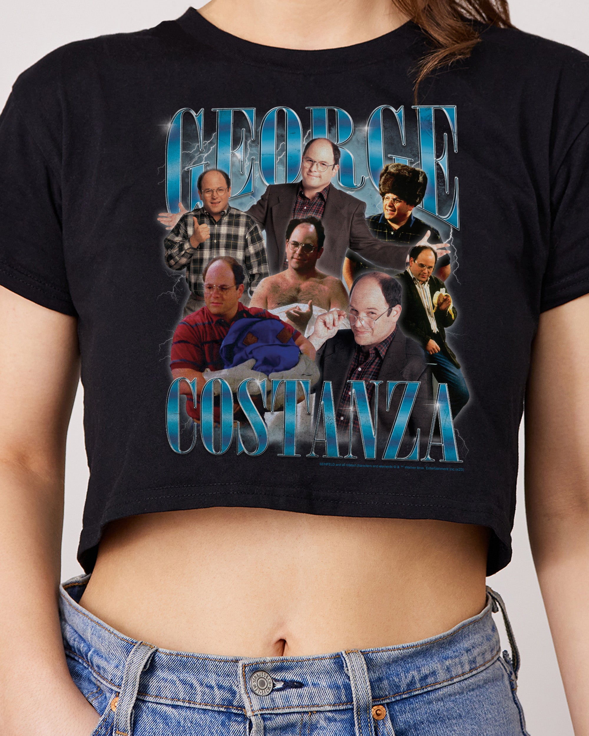 Vintage George Crop Tee