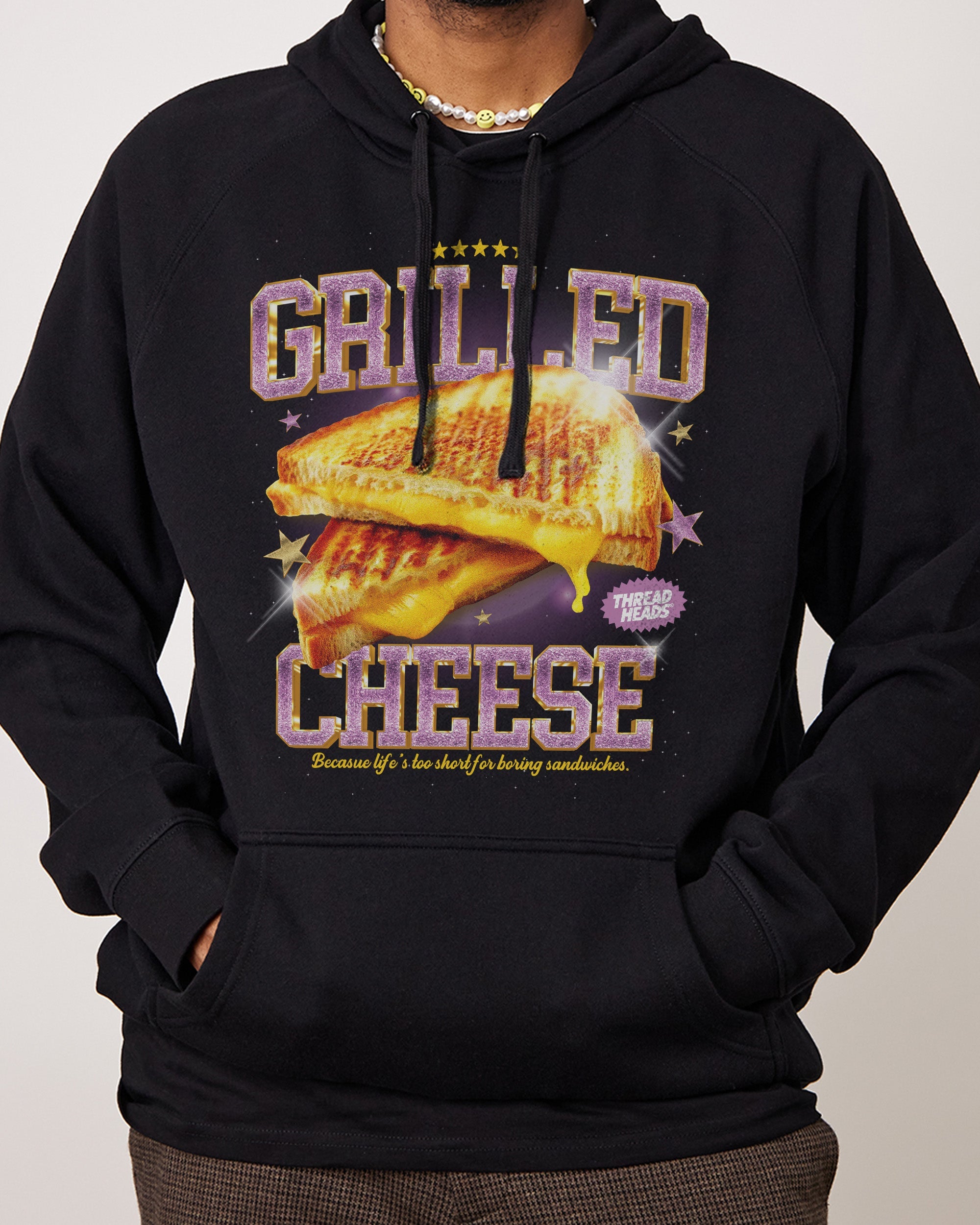 Grilled Cheese Hoodie Australia Online Black
