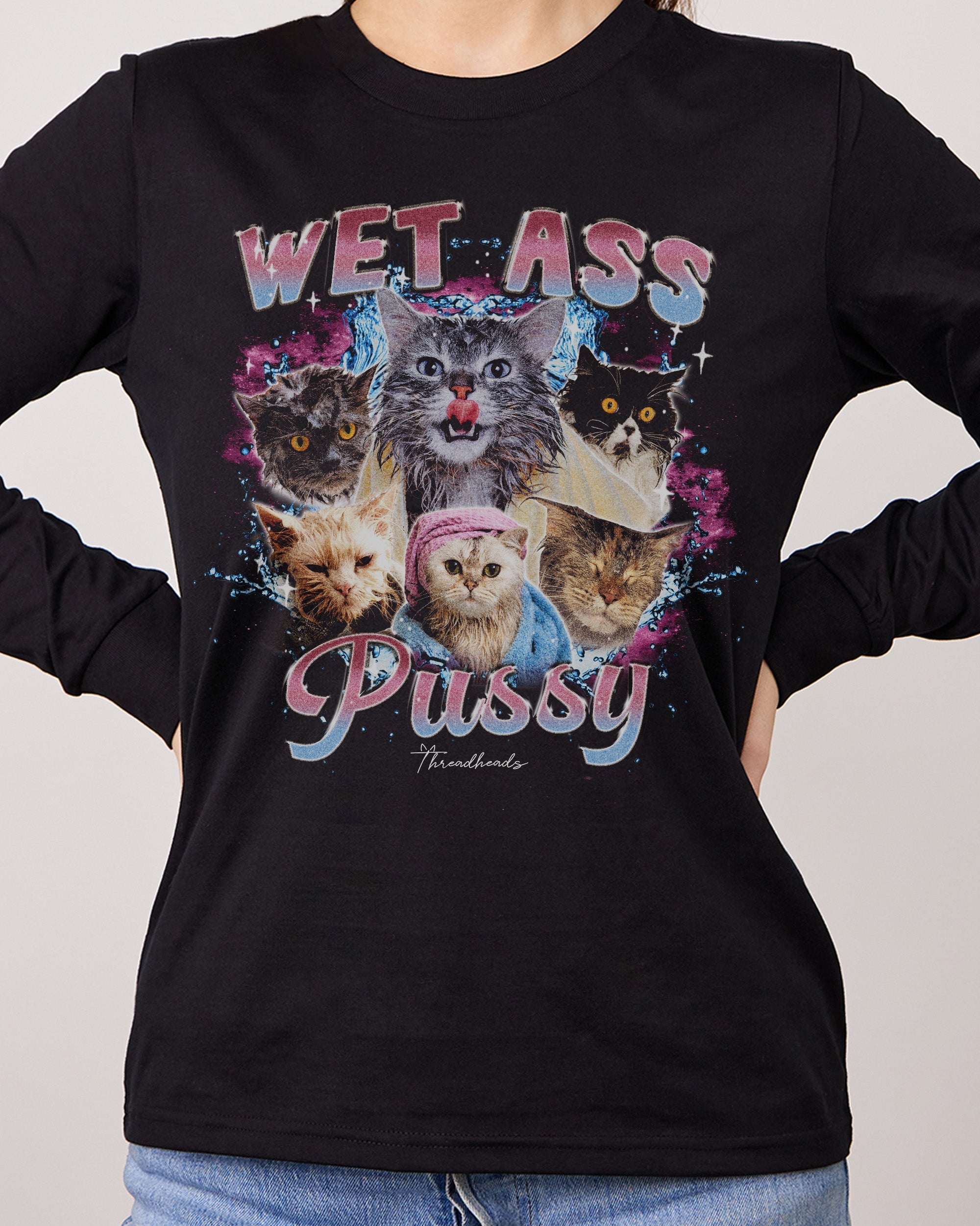 WAP Cat Long Sleeve Australia Online Black