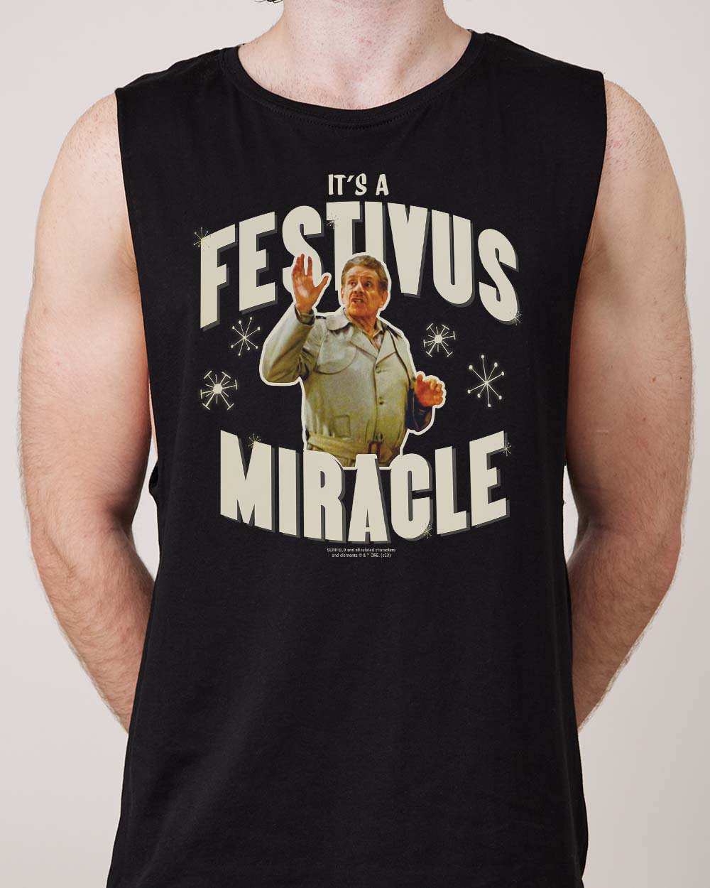 It's A Festivus Miracle Tank Australia Online Black