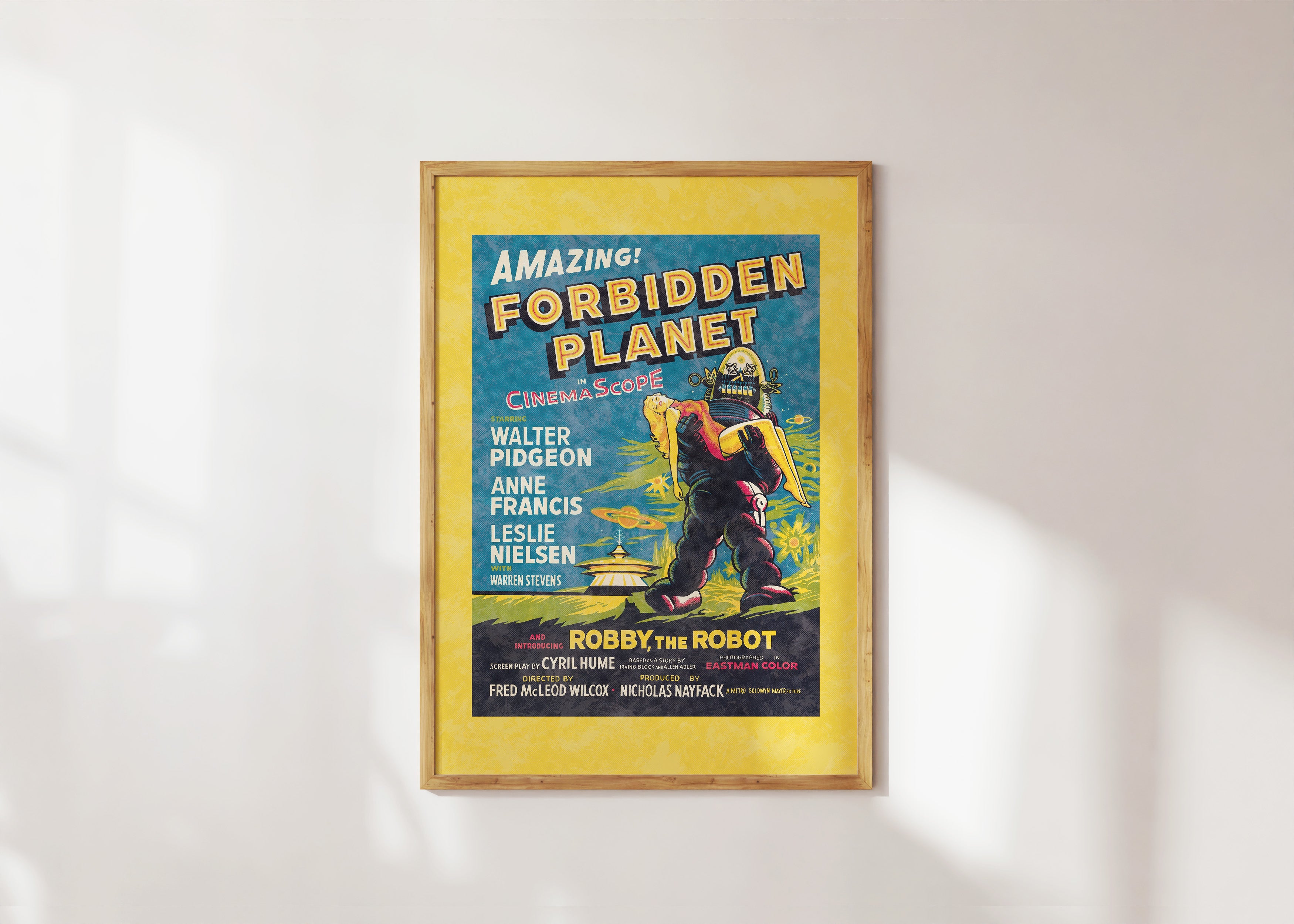 Forbidden Planet Art Print