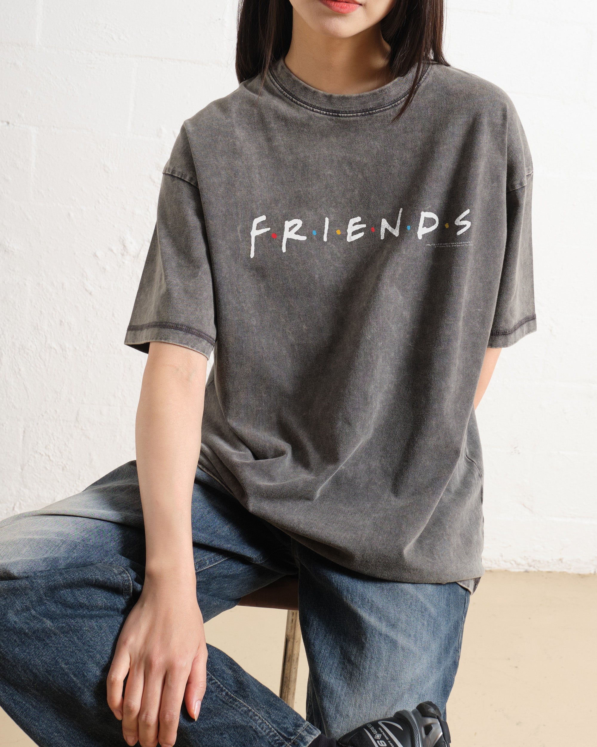 Friends Logo Wash Tee