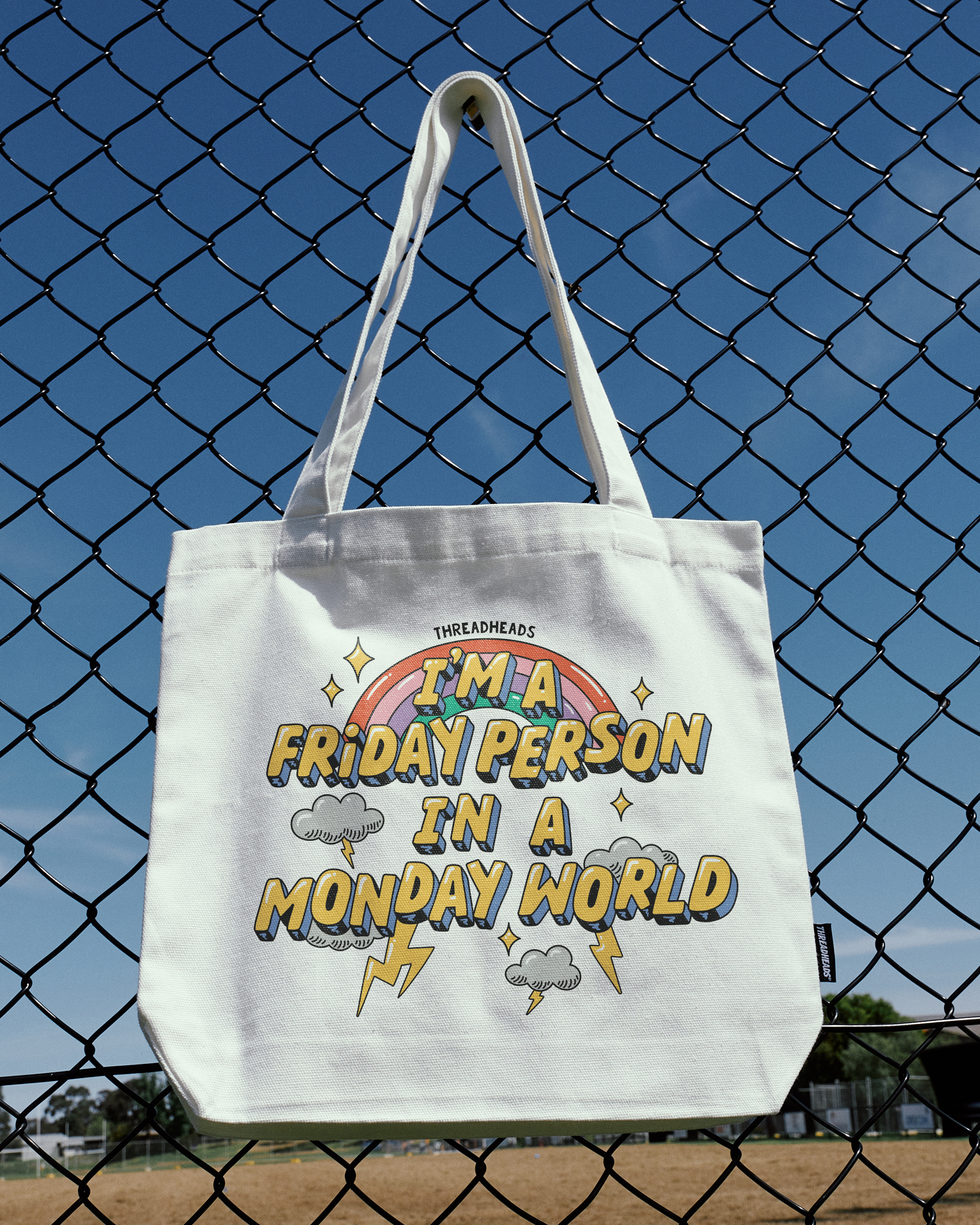 Friday Person Tote Bag