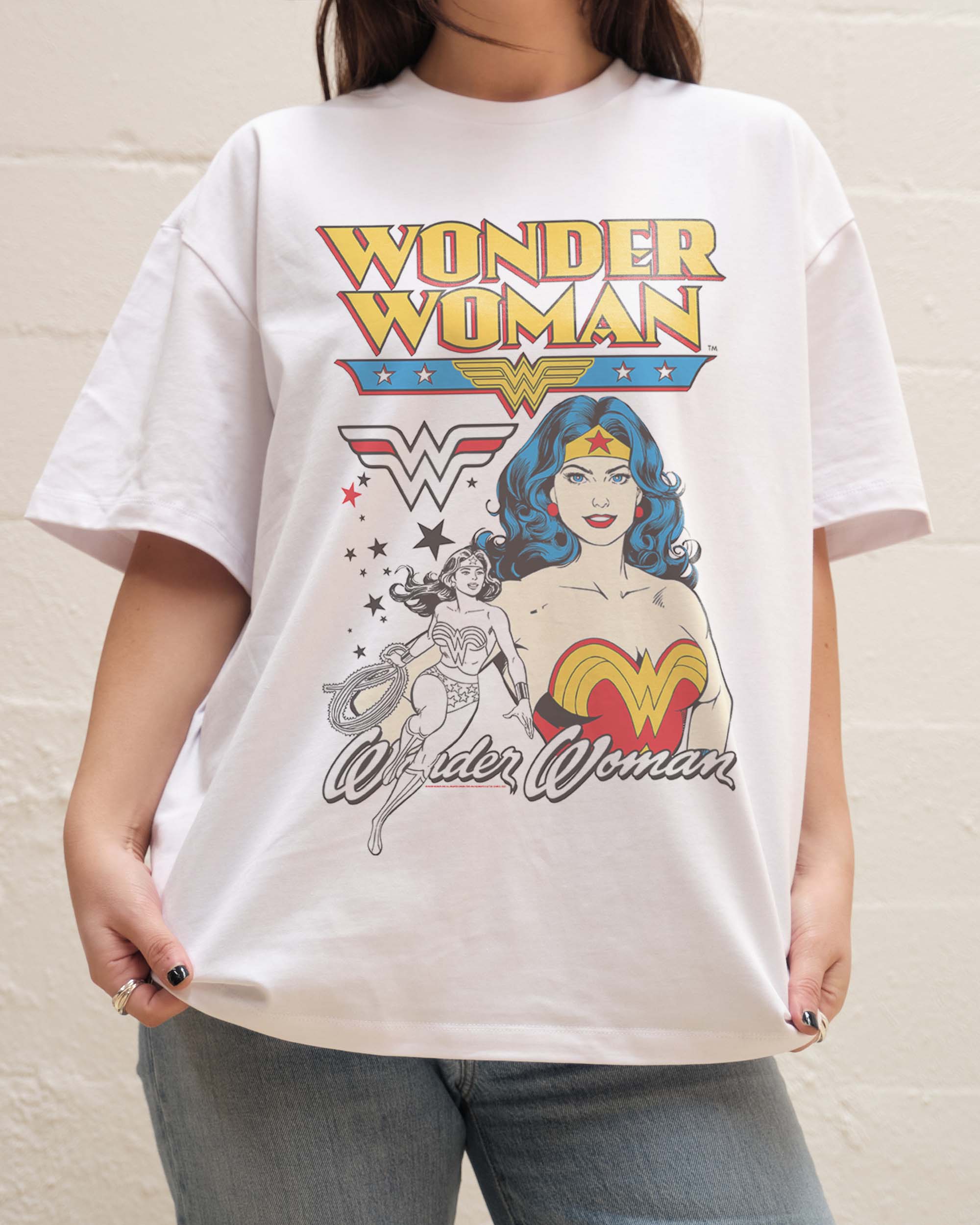 Wonder Woman Vintage T-Shirt | Threadheads Merch | DC Official