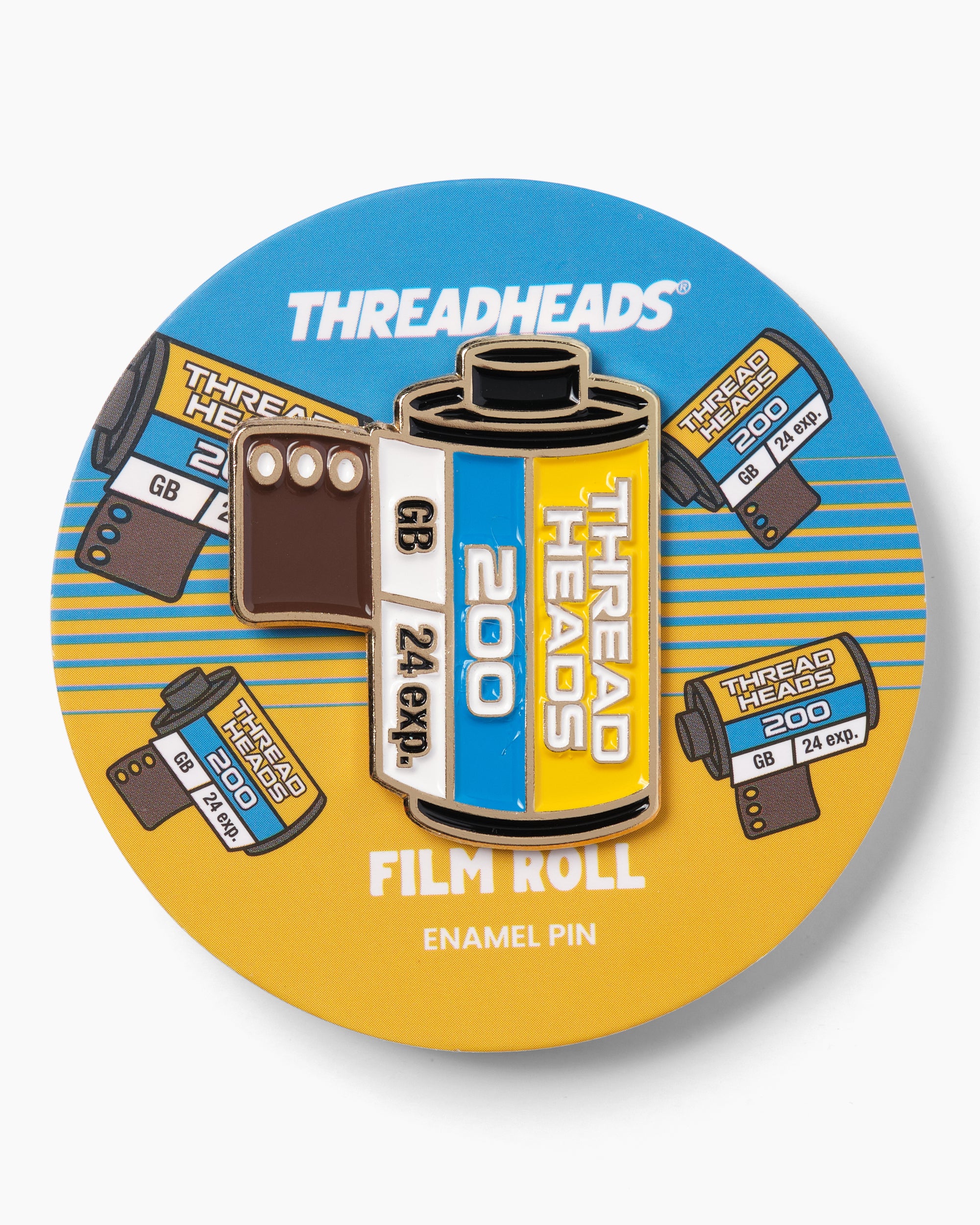 Film Roll Enamel Pin