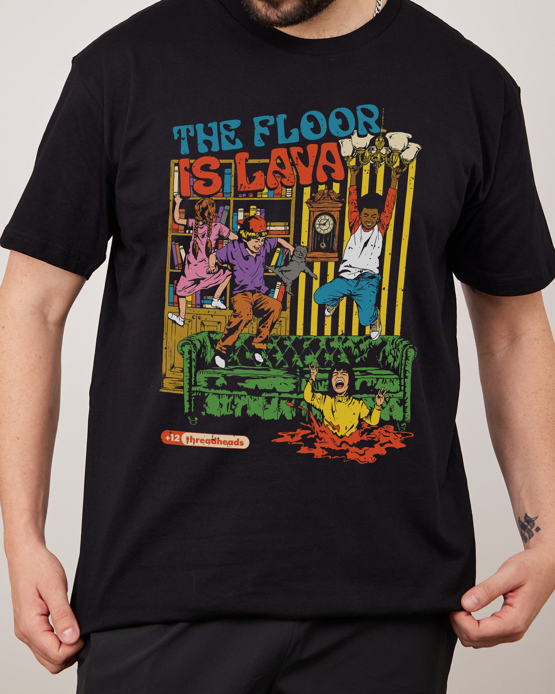 to uger Mod viljen Selvrespekt Floor is Lava T-Shirt Australia | Threadheads