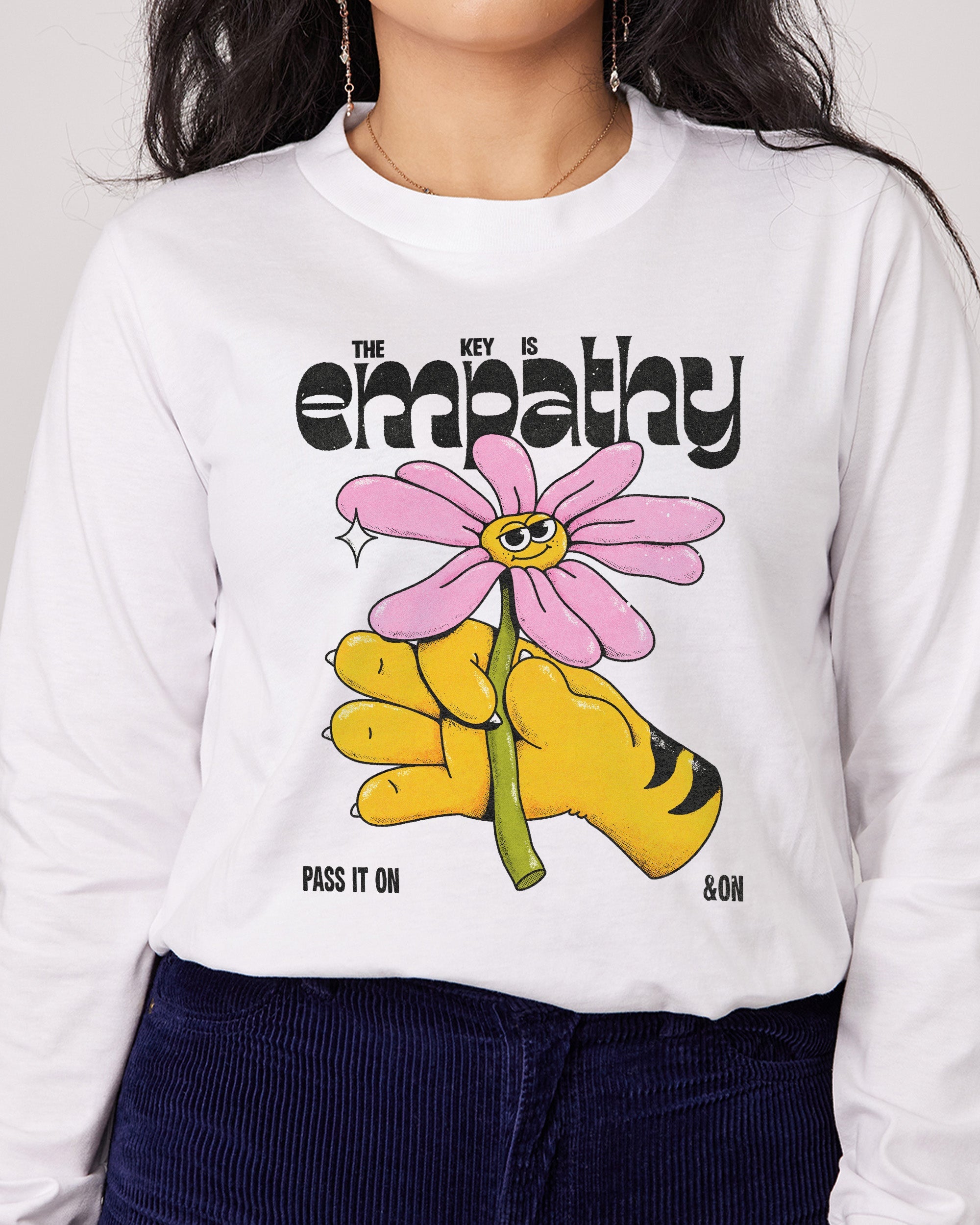 Empathy Long Sleeve Australia Online White