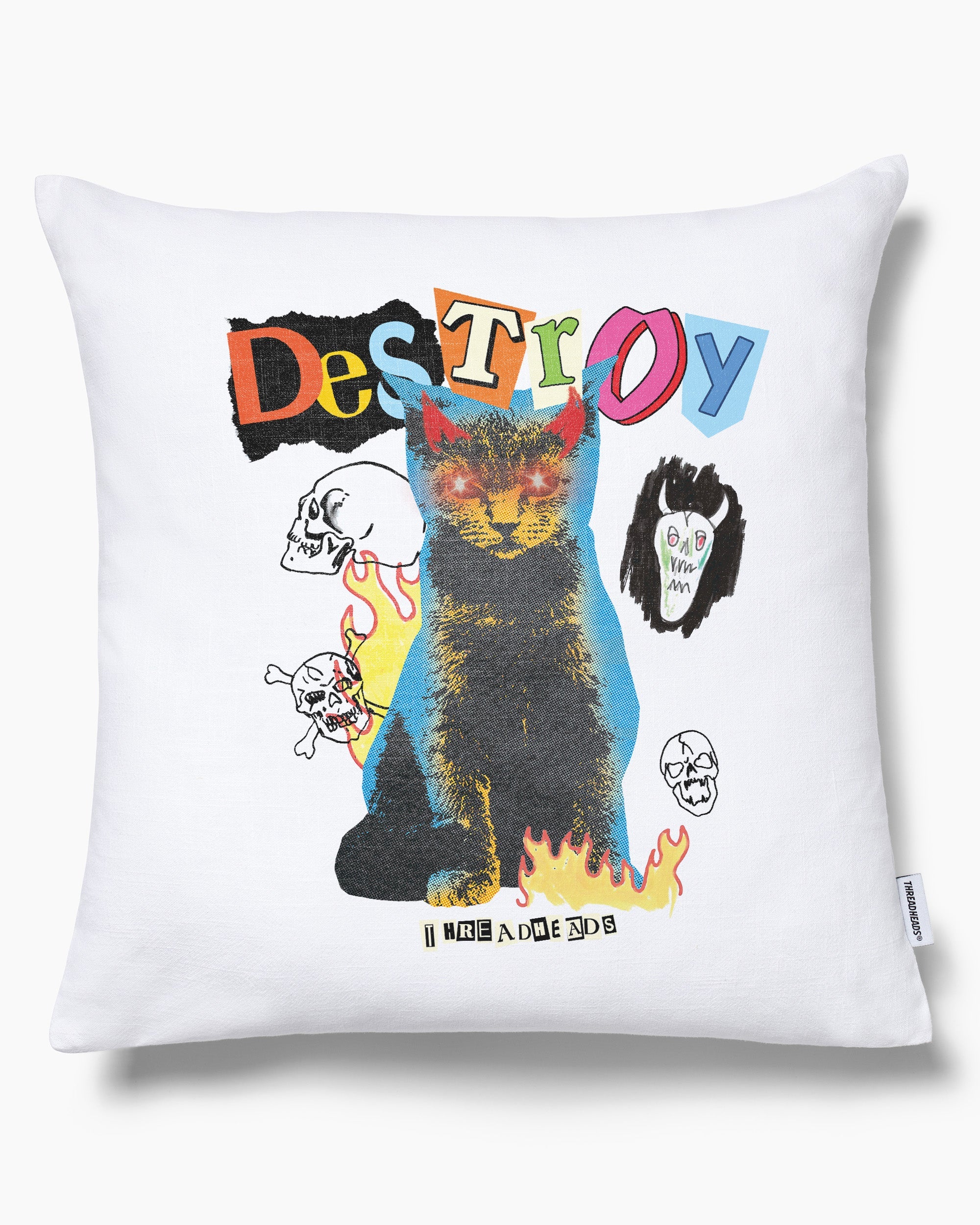 Destroy Cat Cushion