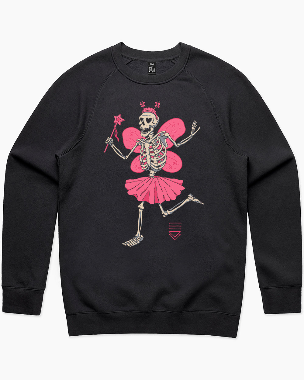 Fairy Skull Lover Jumper Australia Online #colour_black