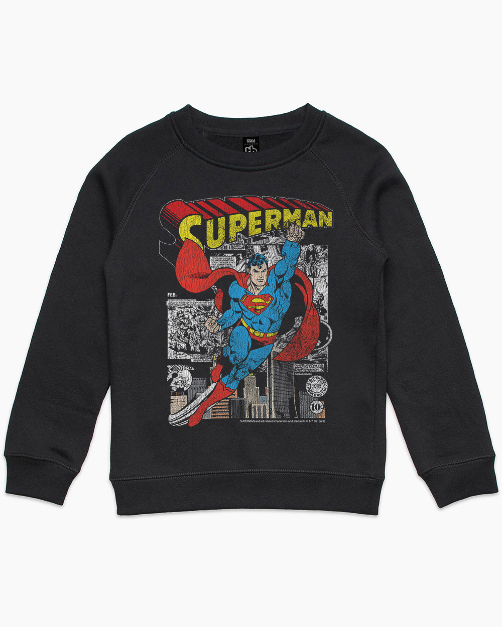 Superman Comic Panel T-Shirt, Official DC Merch