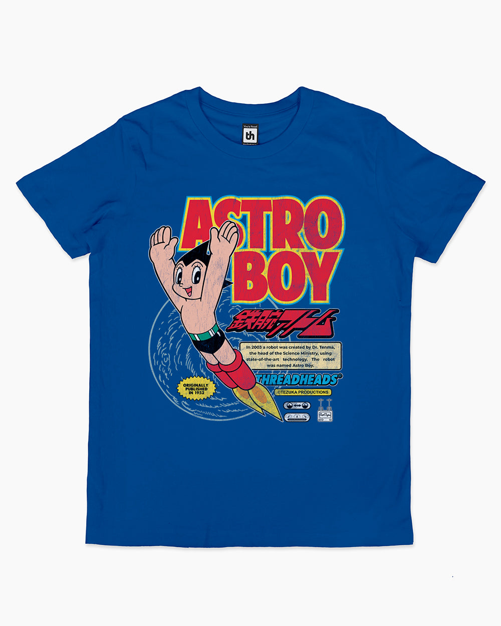 Custom Astro Boy Science Fiction Vintage T-shirt By Cm-arts