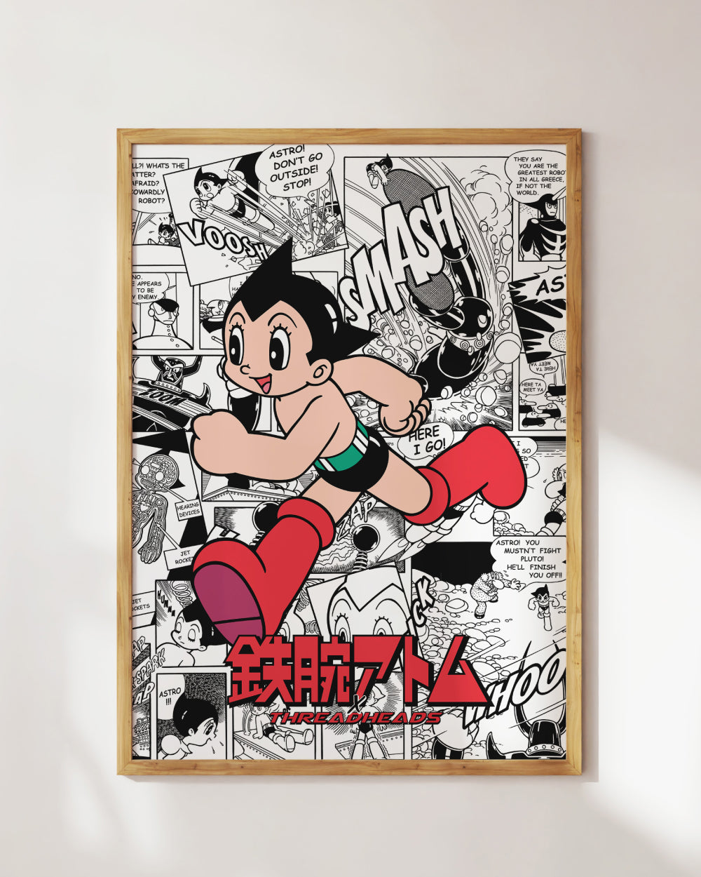 Manga Story Astro Boy Art Print