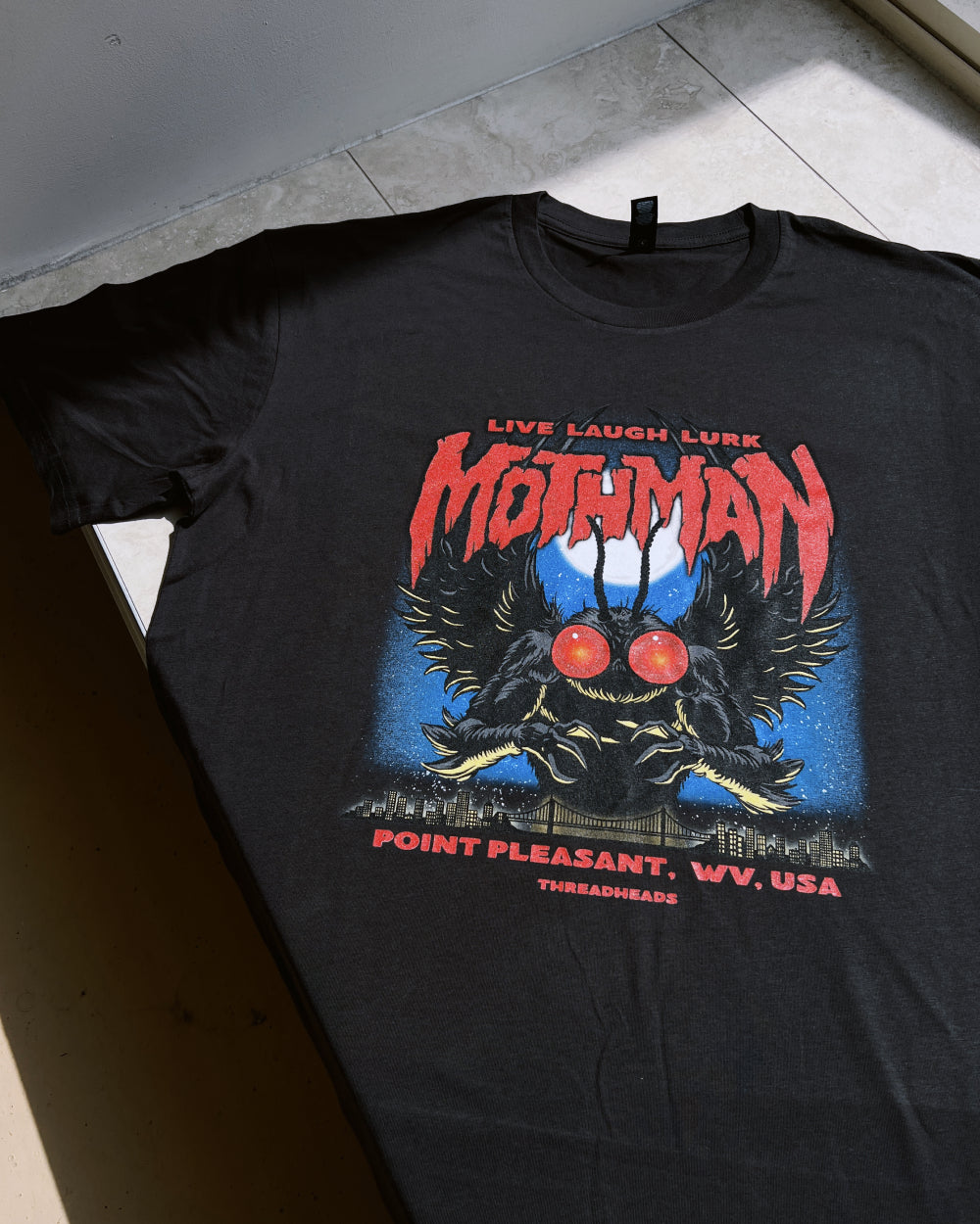 Mothman - Live Laugh Lurk T-Shirt