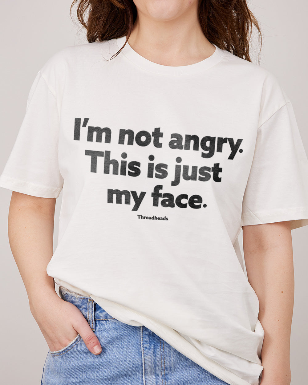 I'm Not Angry T-Shirt