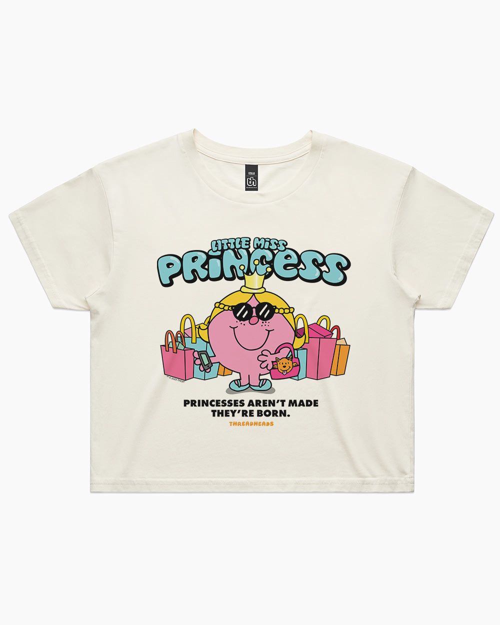 Little Miss Princess Crop Tee