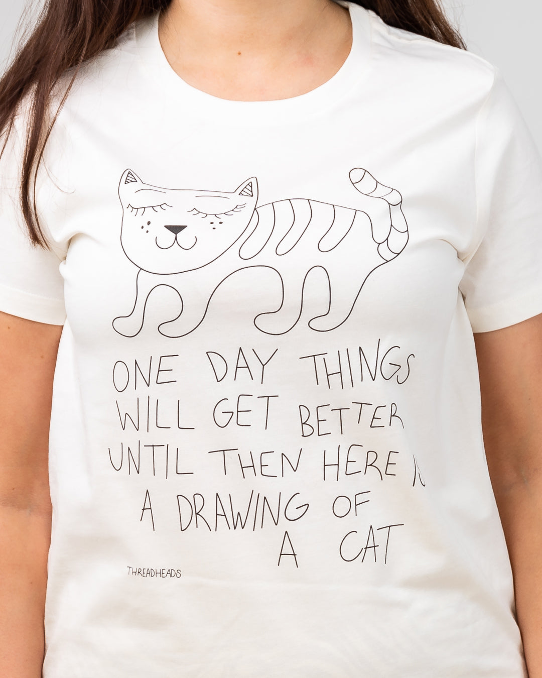 Drawing Of A Cat T-Shirt