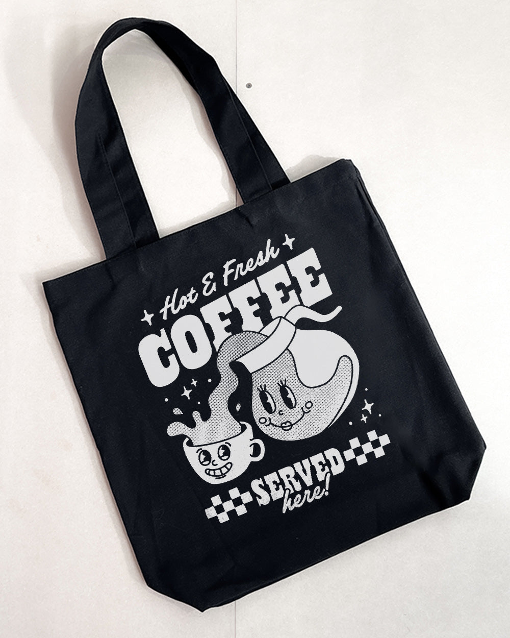 Hot & Fresh Coffee Tote Bag