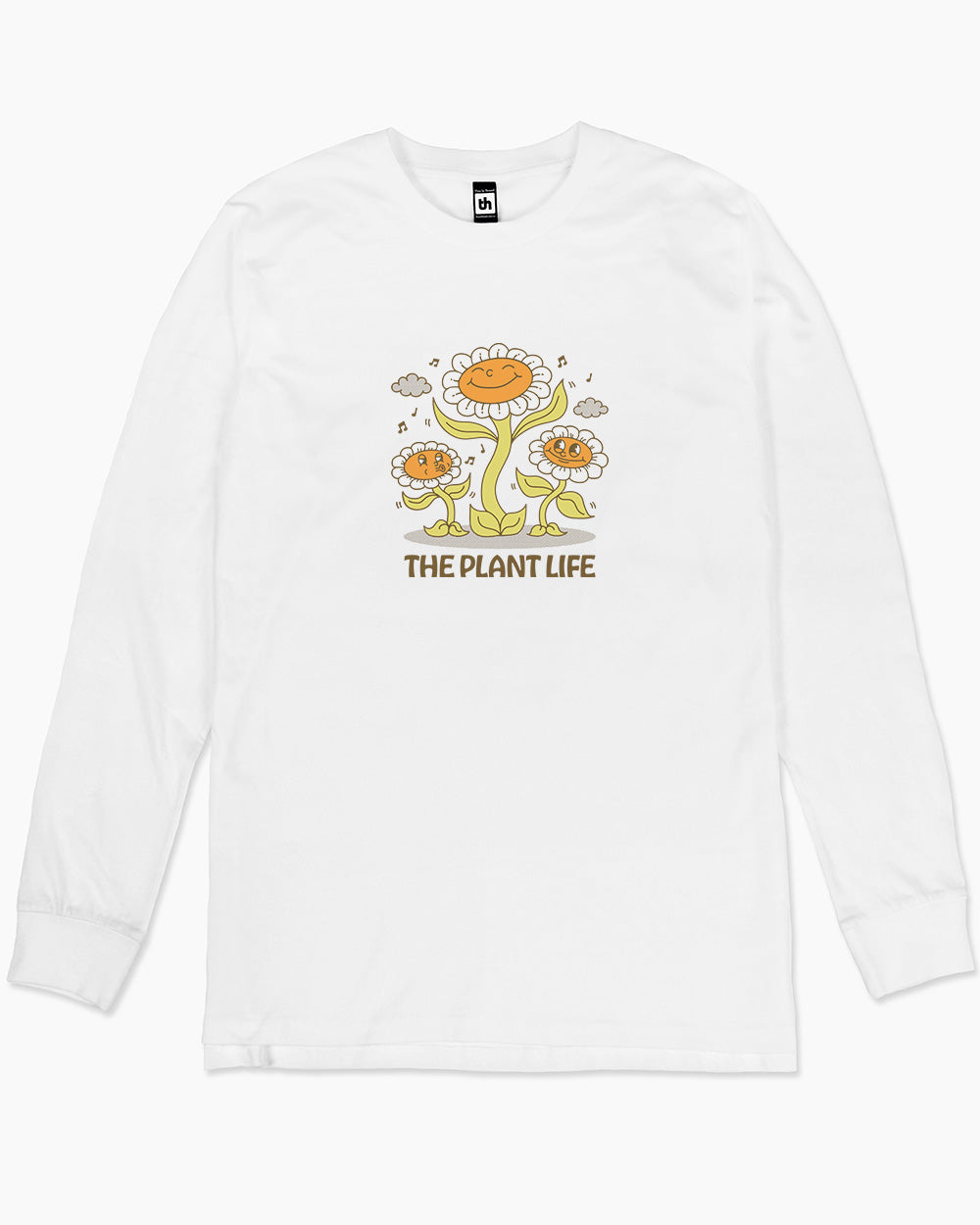 The Plant Life Long Sleeve Australia Online #colour_white