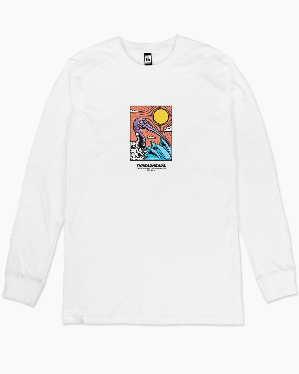 The House of the Bin Chicken Long Sleeve Australia Online #colour_black