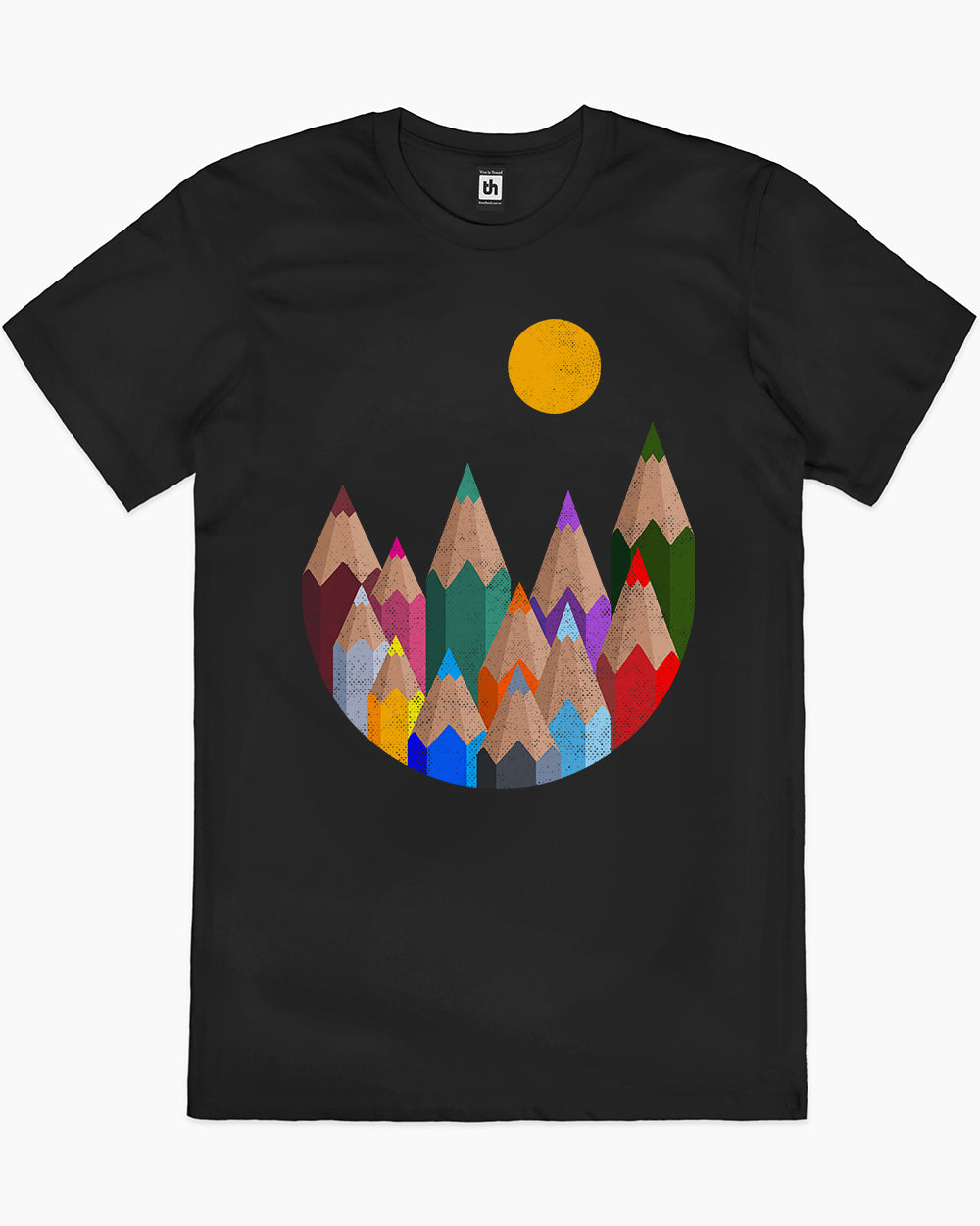 12 Colour Mountains T-Shirt