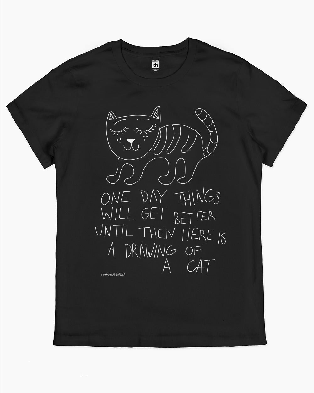 Drawing Of A Cat T-Shirt