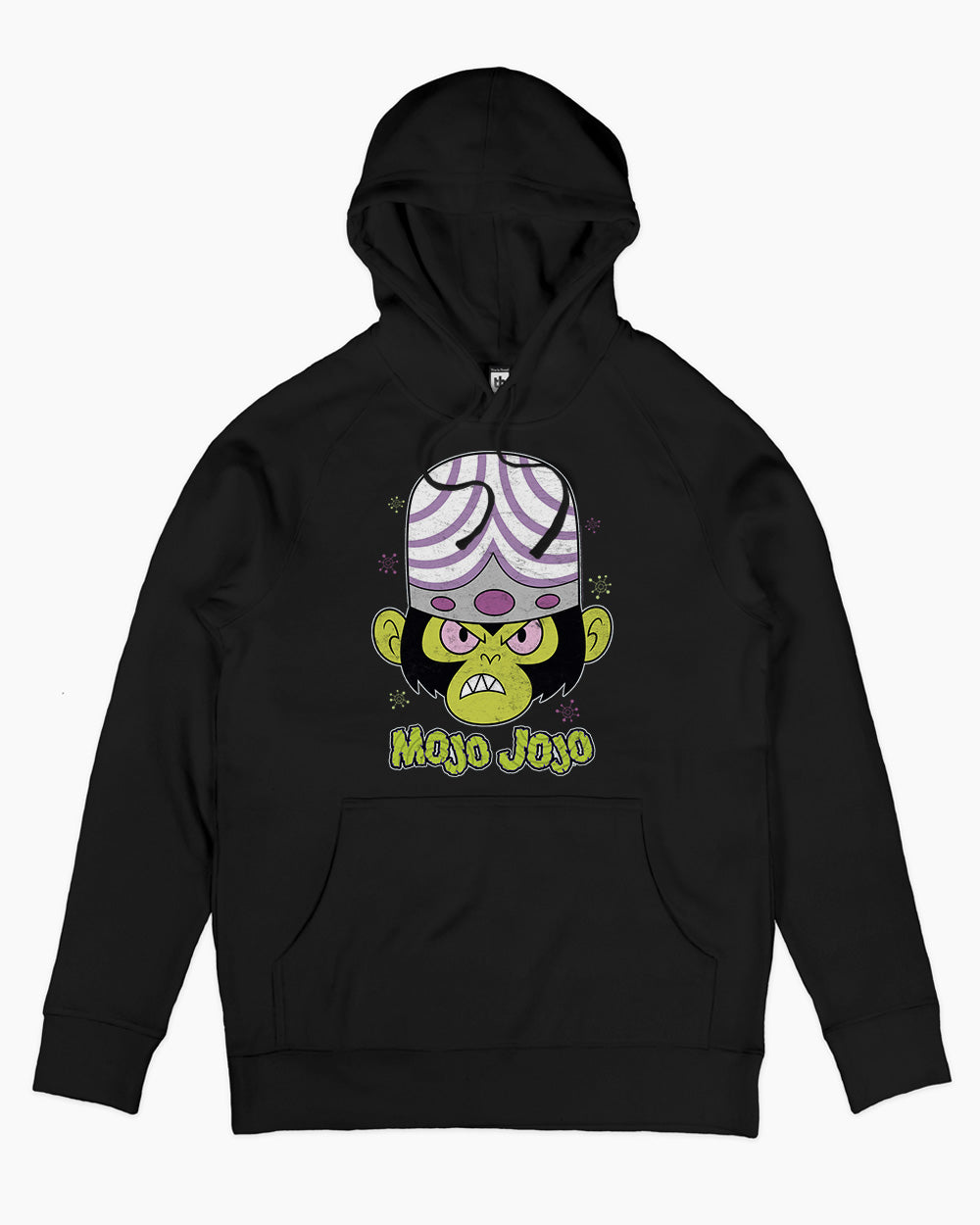 Mojo Jojo Head Hoodie Australia Online #colour_black