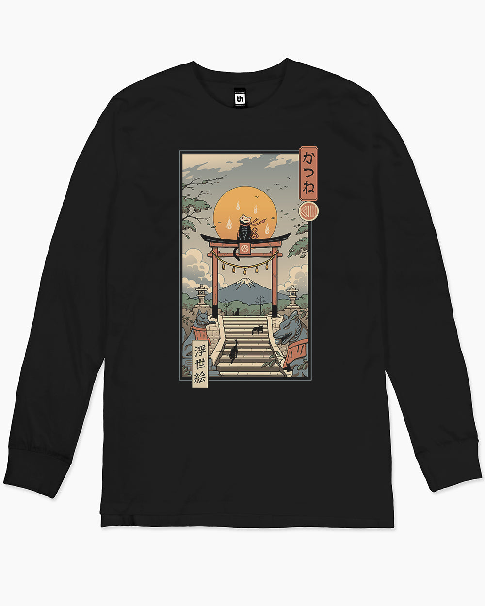 Catsune Inari Long Sleeve Australia Online #colour_black