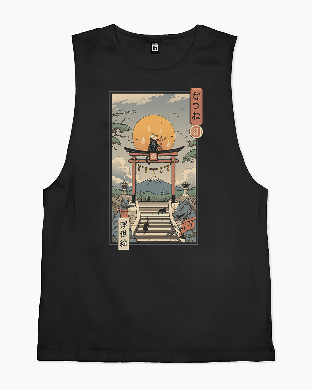 Catsune Inari Tank Australia Online #colour_black