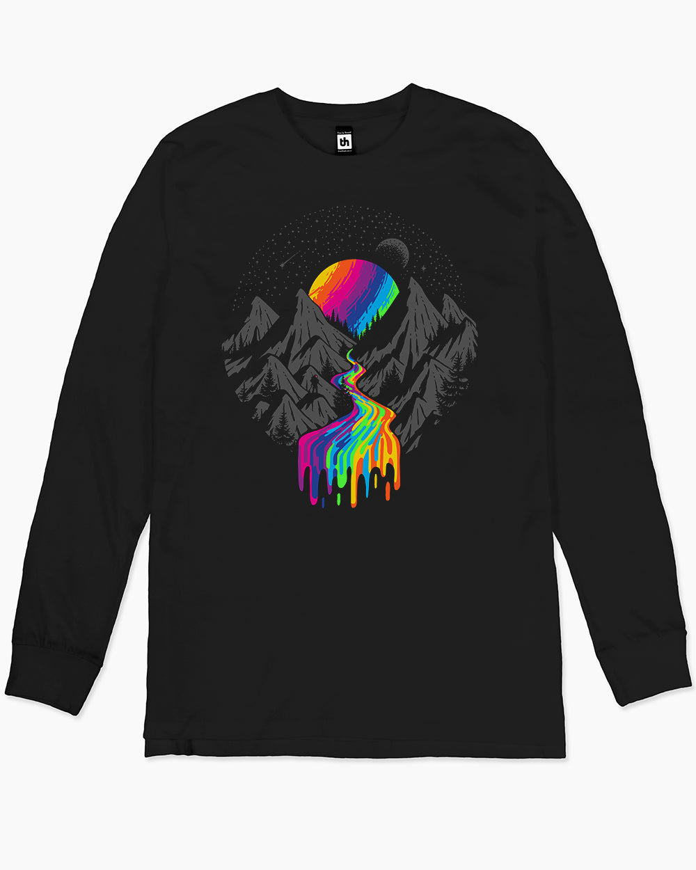 Cosmic River Long Sleeve Australia Online #colour_black