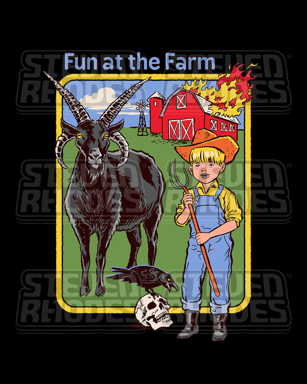 Fun at the Farm Crop Tee