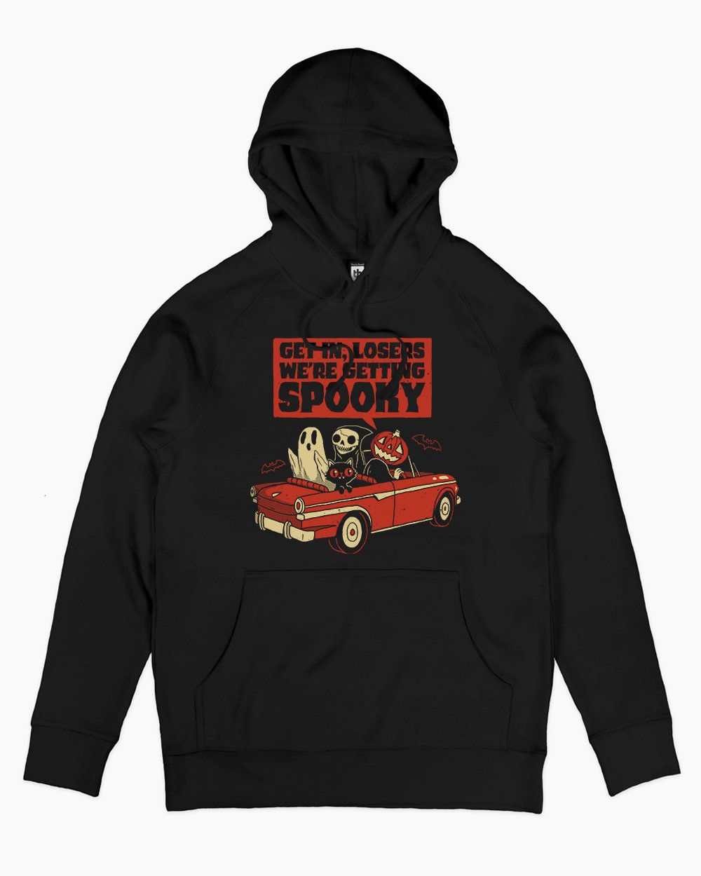 Getting Spooky Hoodie Australia Online #colour_black