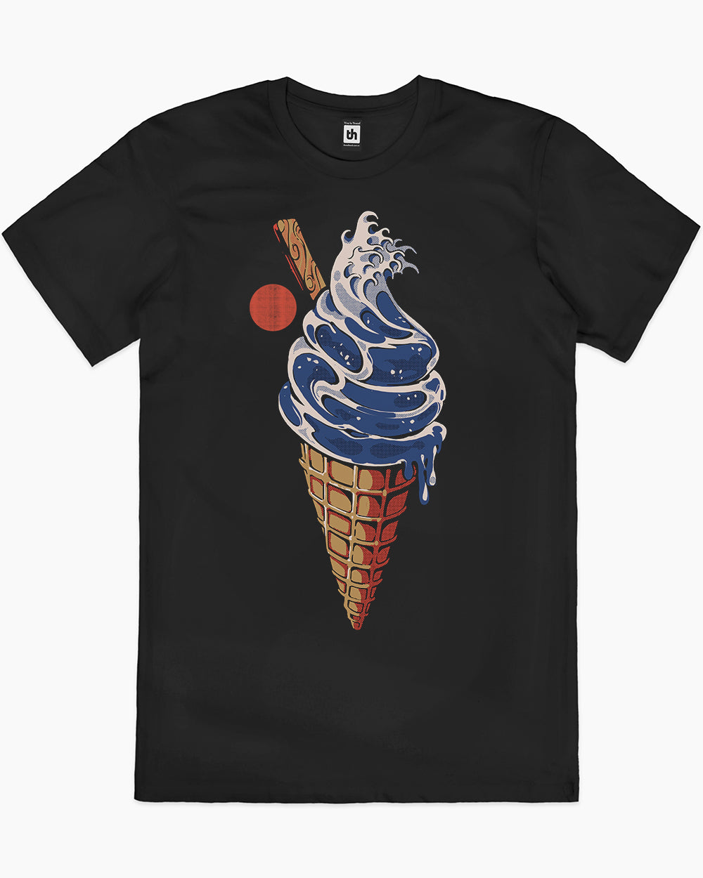 Great Ice Cream T-Shirt Australia Online #colour_black