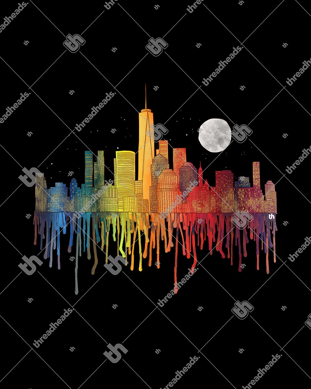 Melting Cityscapes T-Shirt