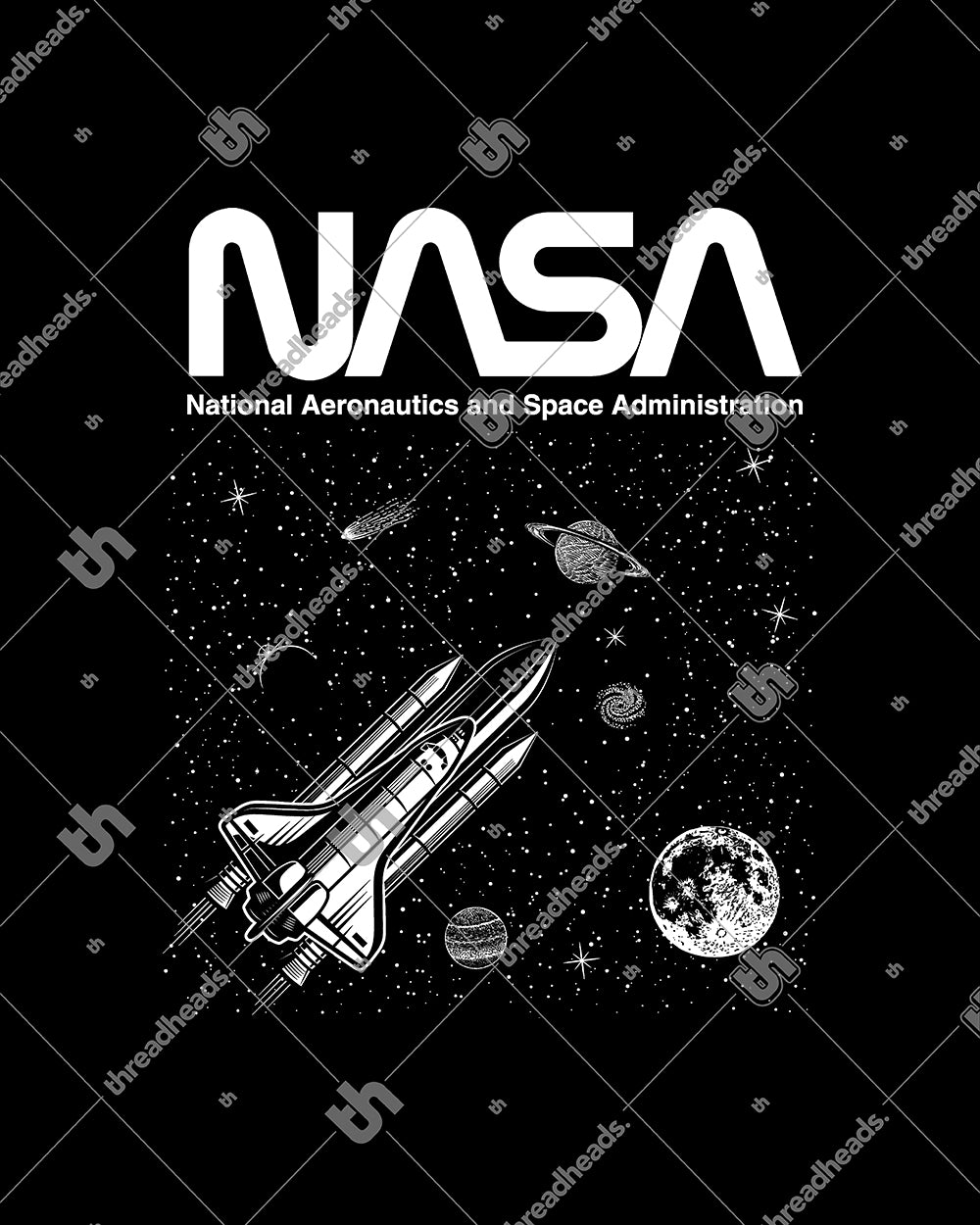 NASA Galaxy Tote Bag