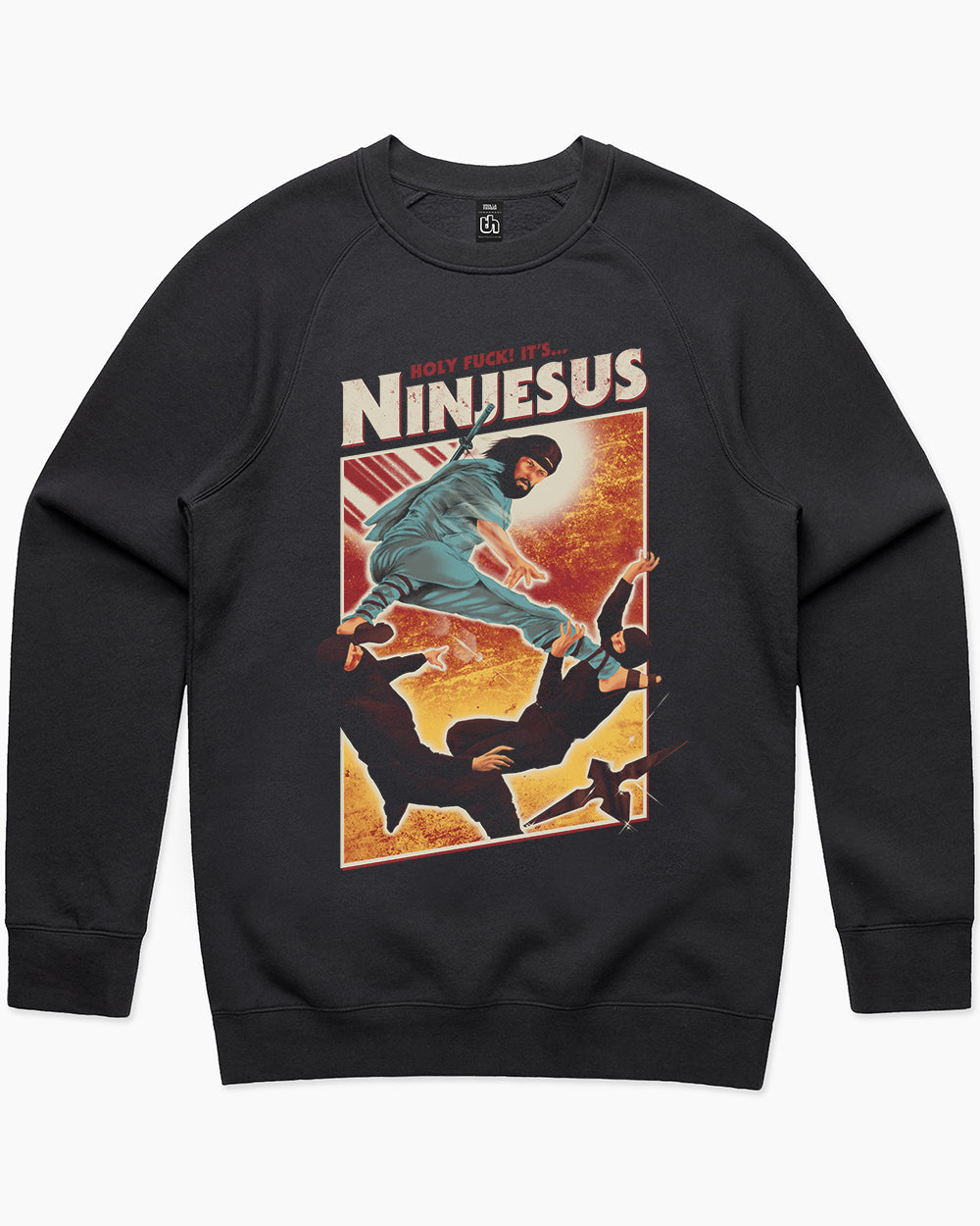 Ninjesus Sweater Australia Online #colour_black