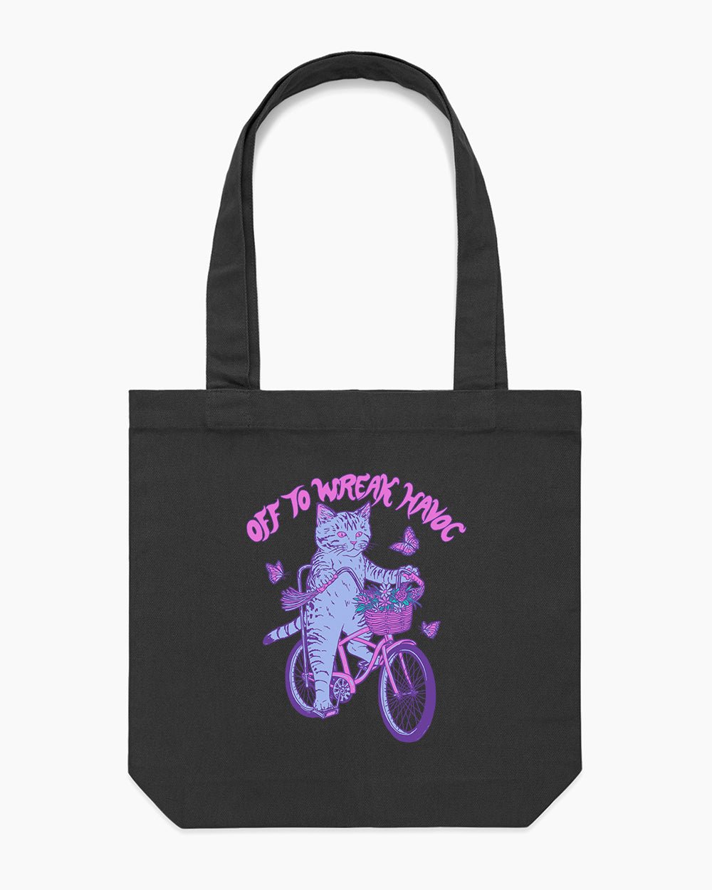 Off to Wreak Havoc Tote Bag Australia Online #colour_