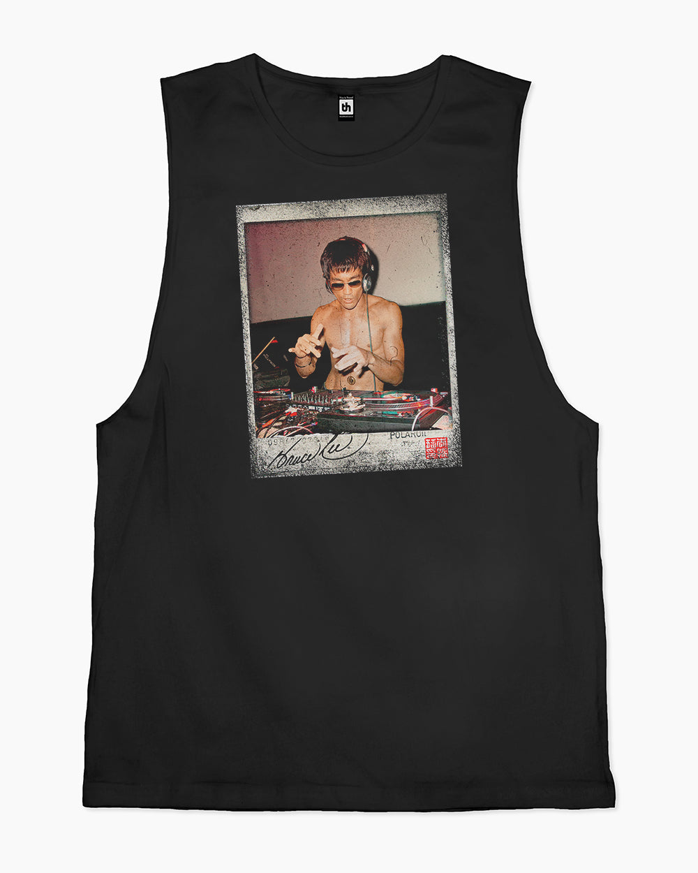 Polaroid DJ Lee Tank Australia Online #colour_black