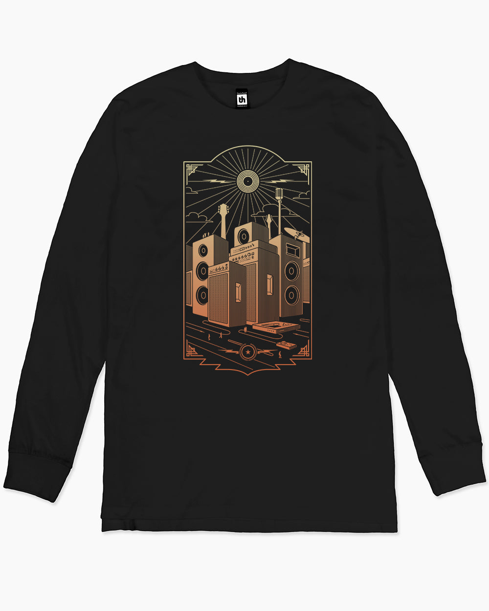 Sound City Long Sleeve Australia Online #colour_black