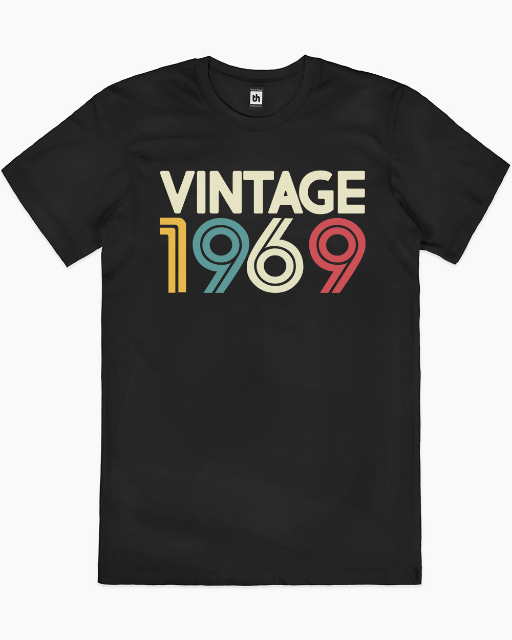 Vintage 1969 T-Shirt Australia Online #colour_black