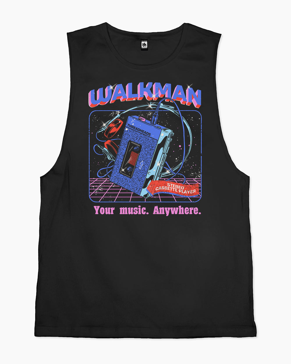 Walkman Tank Australia Online #colour_black