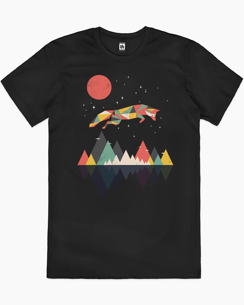 Wild as a Fox T-Shirt Australia Online #colour_black